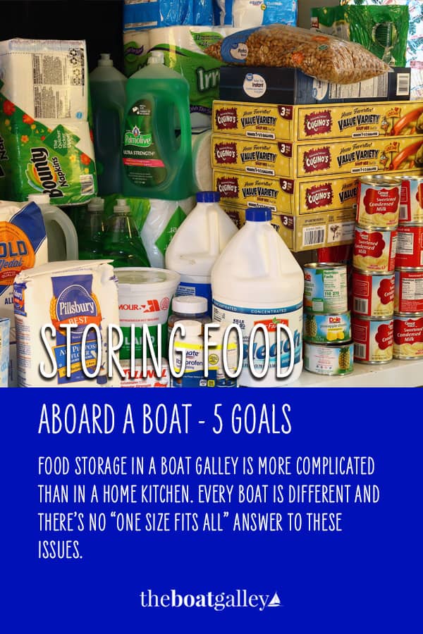 Storing Canned Food Onboard - The Boat Galley