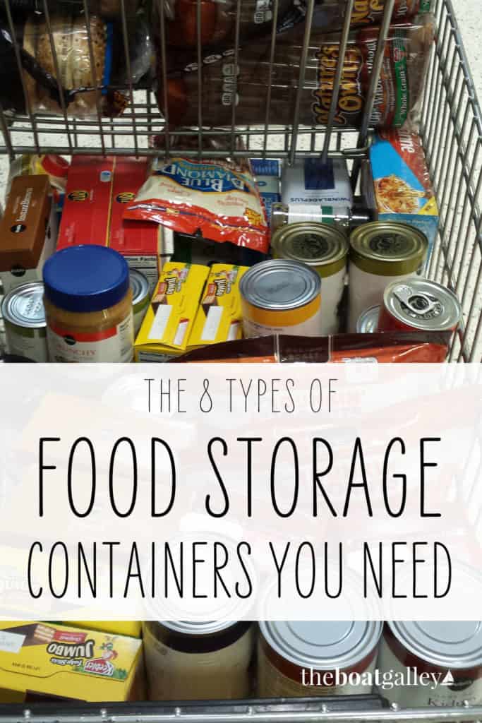 The 8 Supplies for Storing Food on a Boat - The Boat Galley