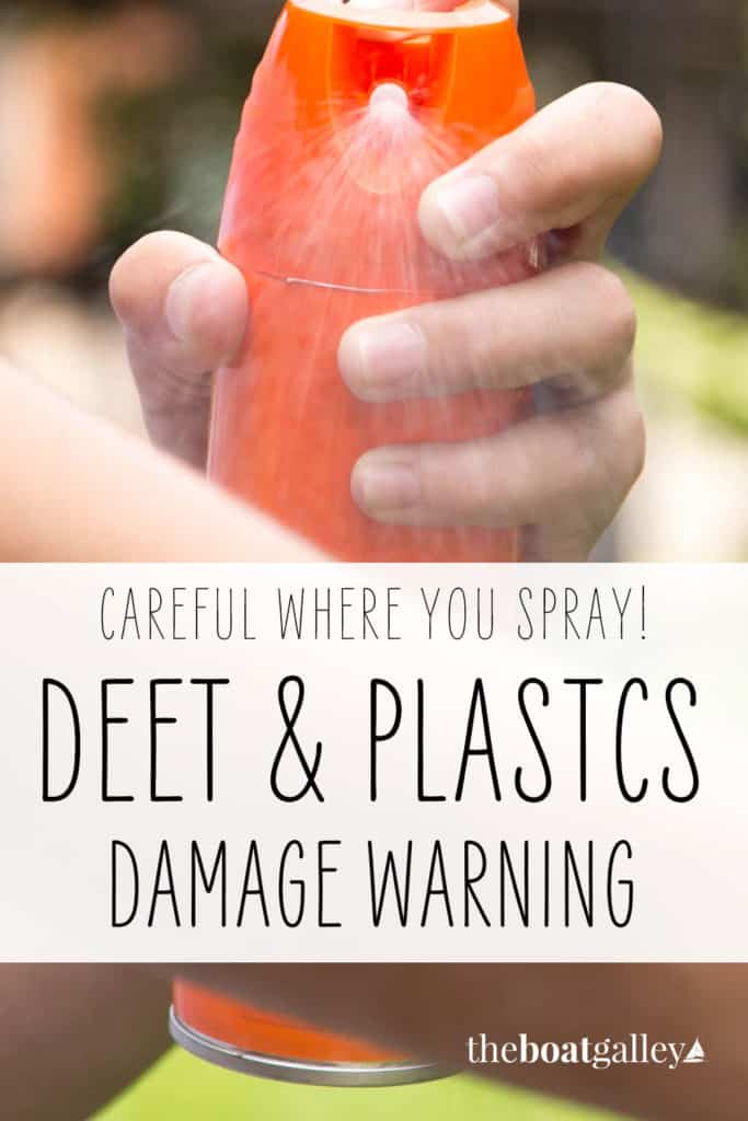 DEET and Plastics Pinterest image