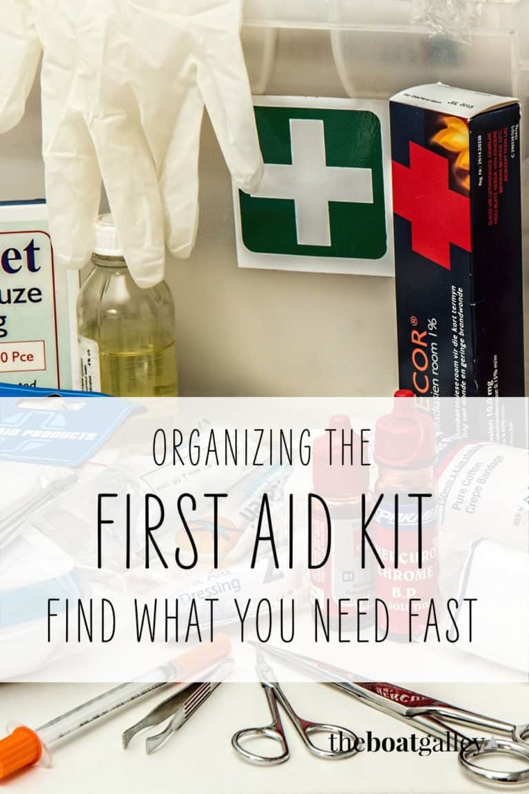 How To Organize First Aid Supplies on a Boat The Boat Galley
