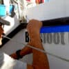 Doing the design and installation work on our DIY vinyl boat name lettering was easier than we expected and VERY cost-effective!
