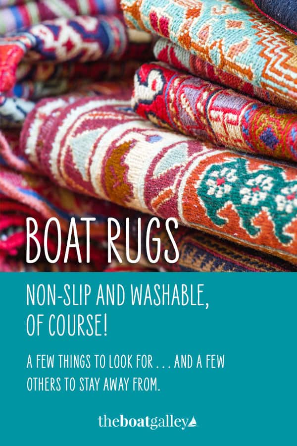 Choosing Boat Rugs The Boat Galley