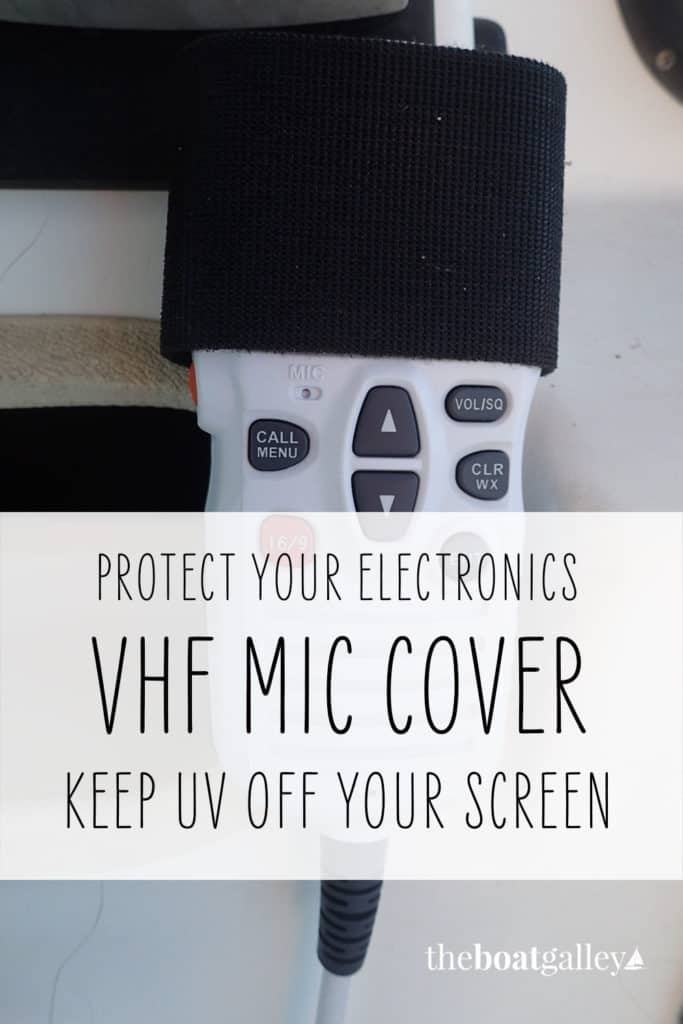 Don't let sunlight ruin the display on your cockpit VHF microphone! Five minute DIY project to protect your investment.