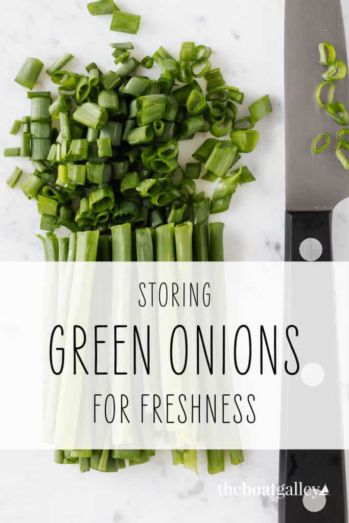 How to store green onions