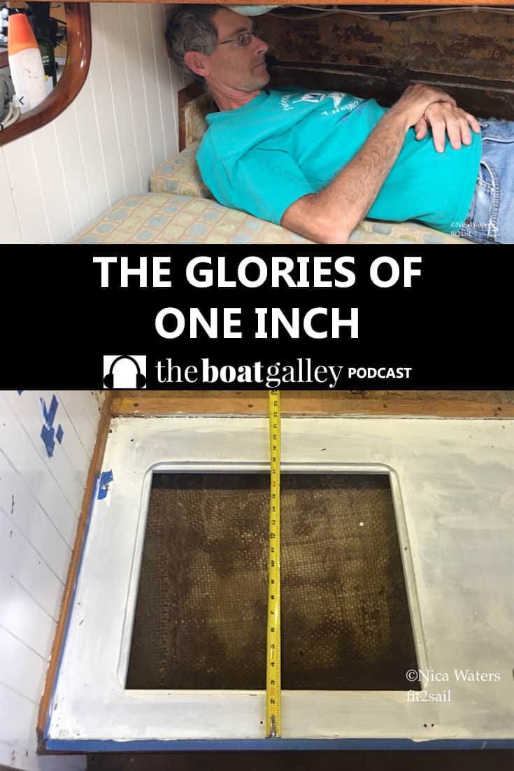 We’re used to thinking BIG. But boats demand small, precise, exact – and an inch can be as big as a mile, especially when renovating!