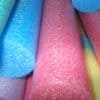 colorful pool noodles - buoyancy tanks