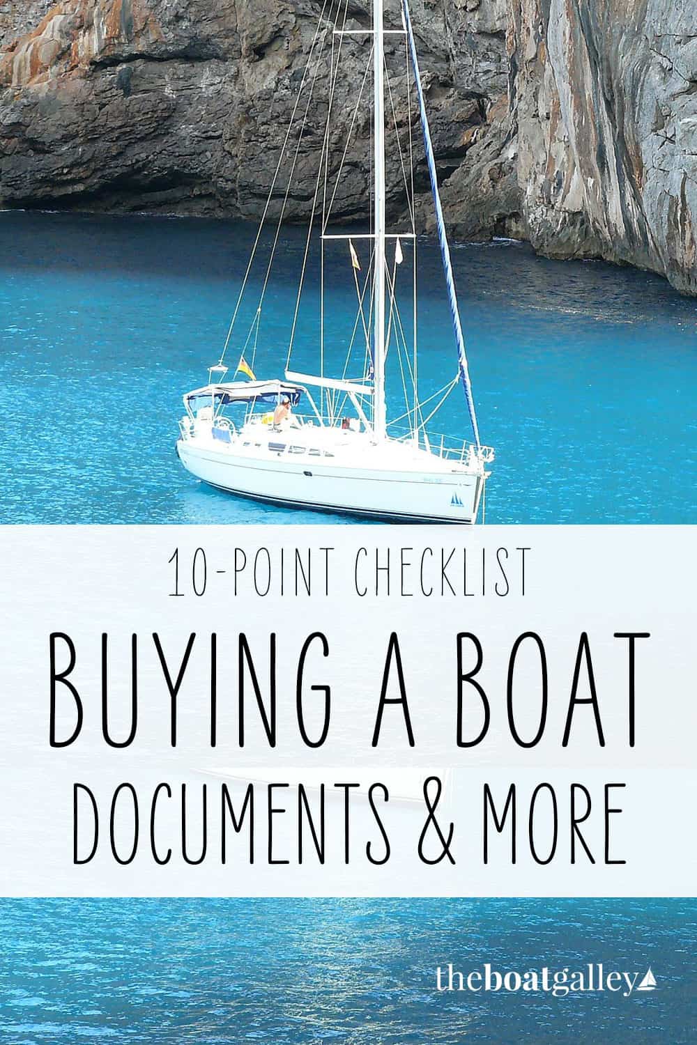 New Boat Checklist - The Boat Galley