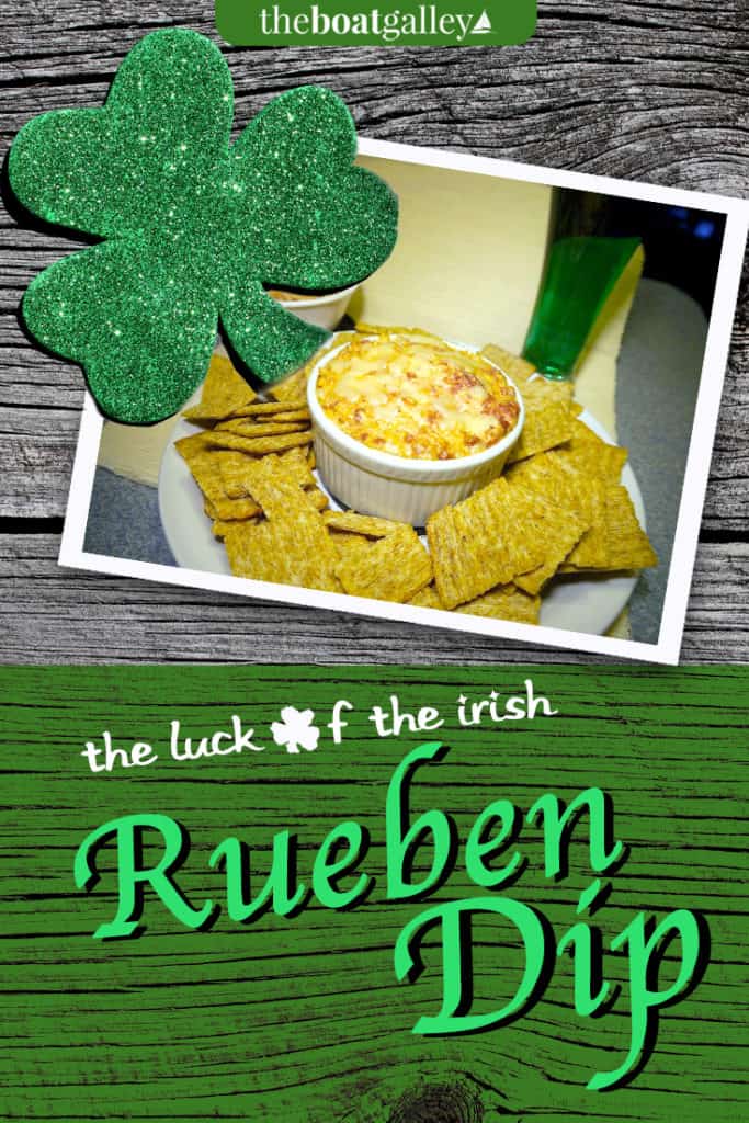 A tasty hot dip terrific for St. Patrick's Day or any cool day on the water. You can even make a dairy free version that's still delicious.