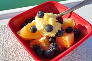 A tasty fruit topping you can serve many different ways. Plus a way to make it even if you don't have a refrigerator on your boat.