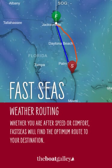 How do you plan your route for a long passage? It's easy with a nifty app called Fast Seas.