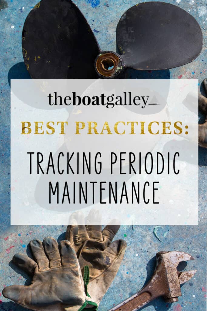 How do you keep track of periodic things--from maintenance to renewing your boat registration? Tech can help.