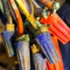 Corroded wires and wire nuts