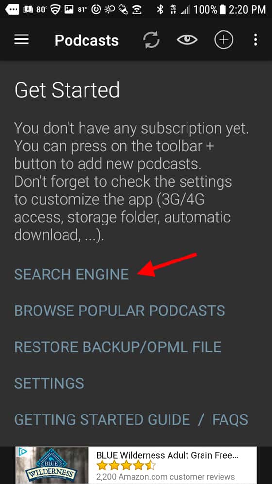 If you've never listened to a podcast before, you might be wondering how to do it. Detailed instructions with screen shots for the newbies!