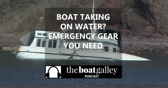 If your boat is holed, you have just minutes to save it -- but it CAN be saved. Four items we carry just in case . . .