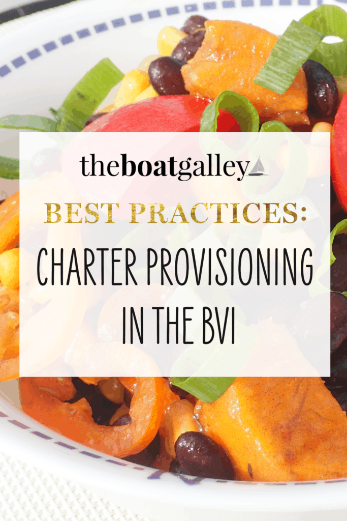 Planning a charter vacation in the BVI?  Info and links to numerous provisioning options offering online ordering so you don't have to spend a precious day of your vacation running around!