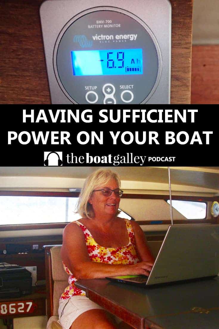 Listen in for our 4-step approach to having sufficient power for the things we want on our boat.