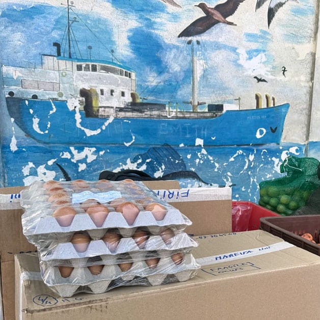 Buying from the Ship in the Tuamotus