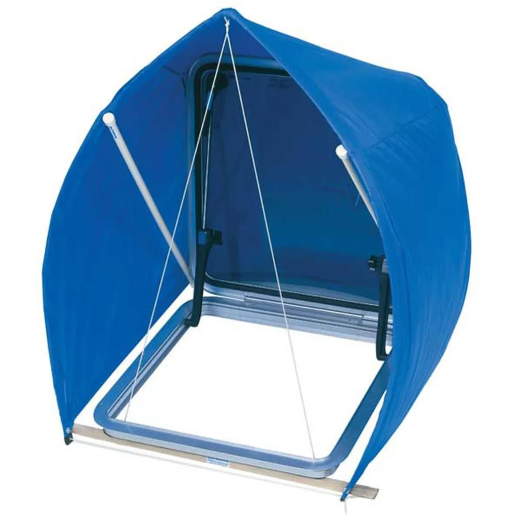 Breeze Booster wind scoop which is freestanding