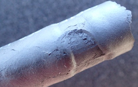 Fuel hose with very tiny crack