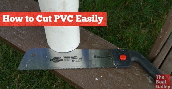 I've had to cut PVC for several galley projects and hated cutting it. Then I tried this saw. Four words say it all: HOT KNIFE THROUGH BUTTER.