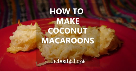 Make coconut macaroons with only a few ingredients. They're fun anytime.