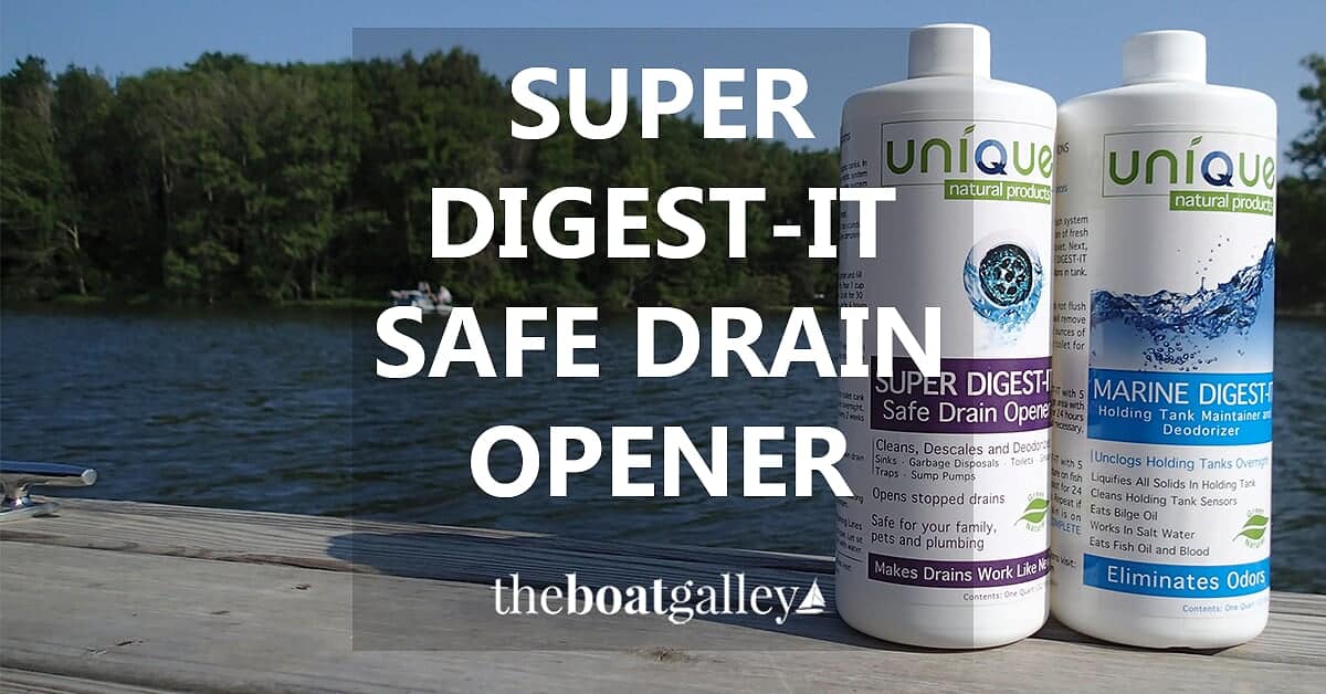 Super Digest-It Safe Drain Opener for Boats - The Boat Galley