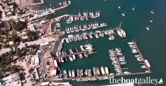 Marina De La Paz before Hurricane Marty