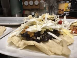 Black bean and sweet potato tortillas to make on your boat