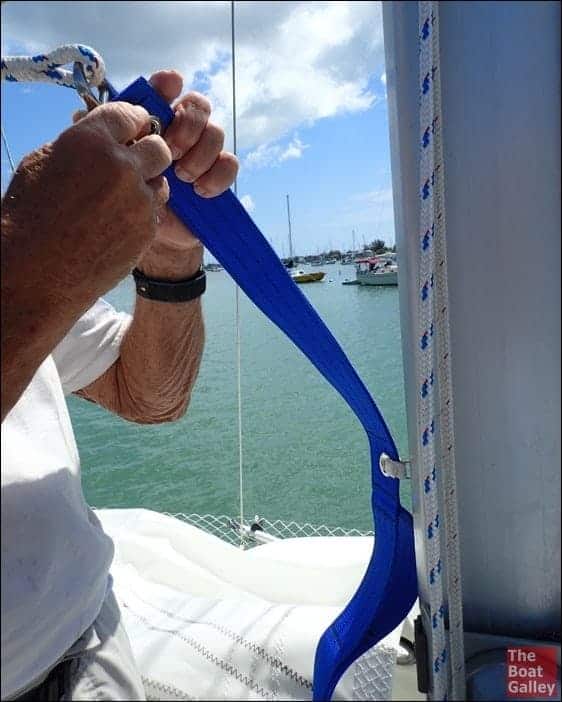 If you have a sailboat, someday you'll have to go up the mast. The easiest gear we've found to use and some tips.