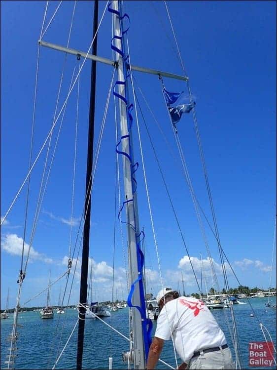 Up the Mast - The Boat Galley