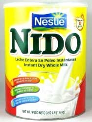 Nido brand powdered milk -- it's great