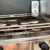 Thermometer on top of a boat oven