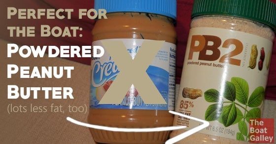 PB2 has 1/3 the weight, 85% less fat, half the sodium, and one-quarter the calories of "low fat" peanut butter . . . but all the taste!