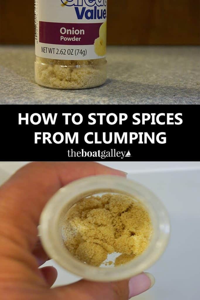 Stop Spices From Clumping The Boat Galley