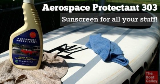 The sun takes its toll on so much of our gear. 303 Aerospace Protectant is sunscreen for the times it can't be covered up!