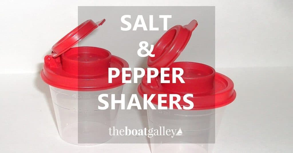 Salt & Pepper Shakers The Boat Galley