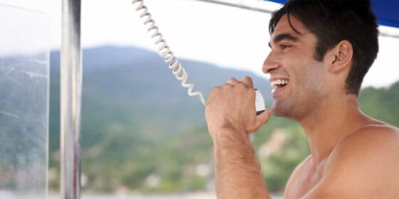 How to properly use a VHF radio