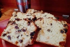 Streusel Coffee Cake - Oh-so-easy and delicious recipe for a from-scratch coffee cake. Designed to be mixed by hand and bake in a tempermental oven!