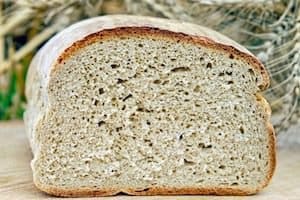 A light rye with a hint of orange--designed for a personal loaf, but easily doubled for a full loaf.