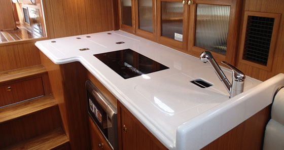 yacht galley sinks