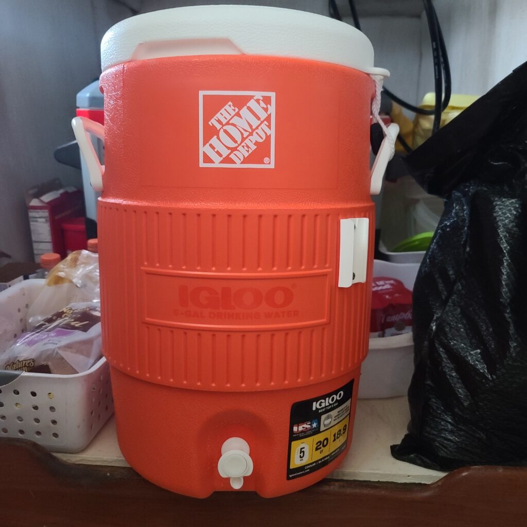 5 gallon water jug