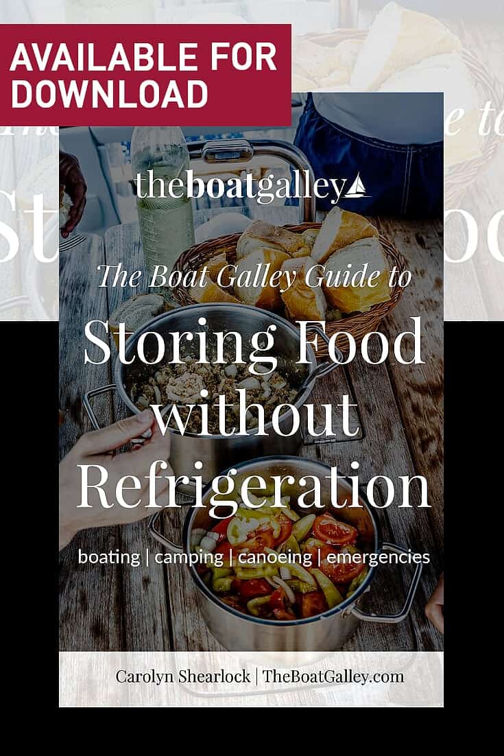 Storing Food without Refrigeration eBook The Boat Galley Storing Food without Refrigeration eBook The Boat Galley