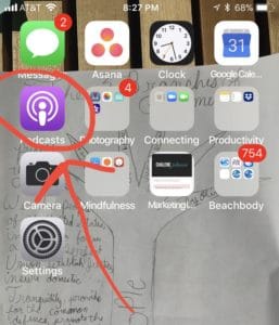 If you've never listened to a podcast before, you might be wondering how to do it. Detailed instructions with screen shots for the newbies!